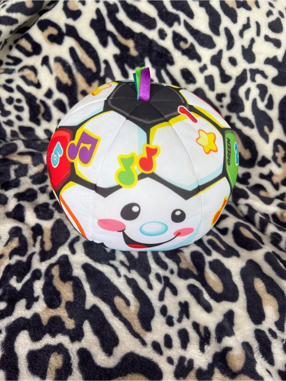 Fisher-Price Laugh & Learn Singing Soccer Ball